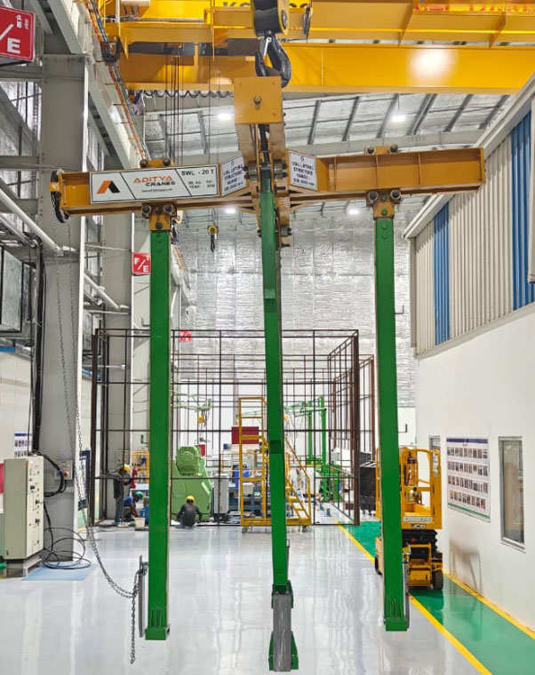 Single Girder EOT Cranes