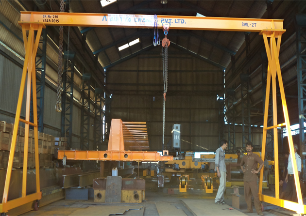 Single Girder EOT Cranes