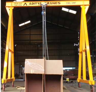 Single Girder EOT Cranes